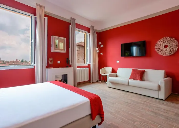 Attico Di Via D'azeglio فندق مبيت وإفطار بولونيا